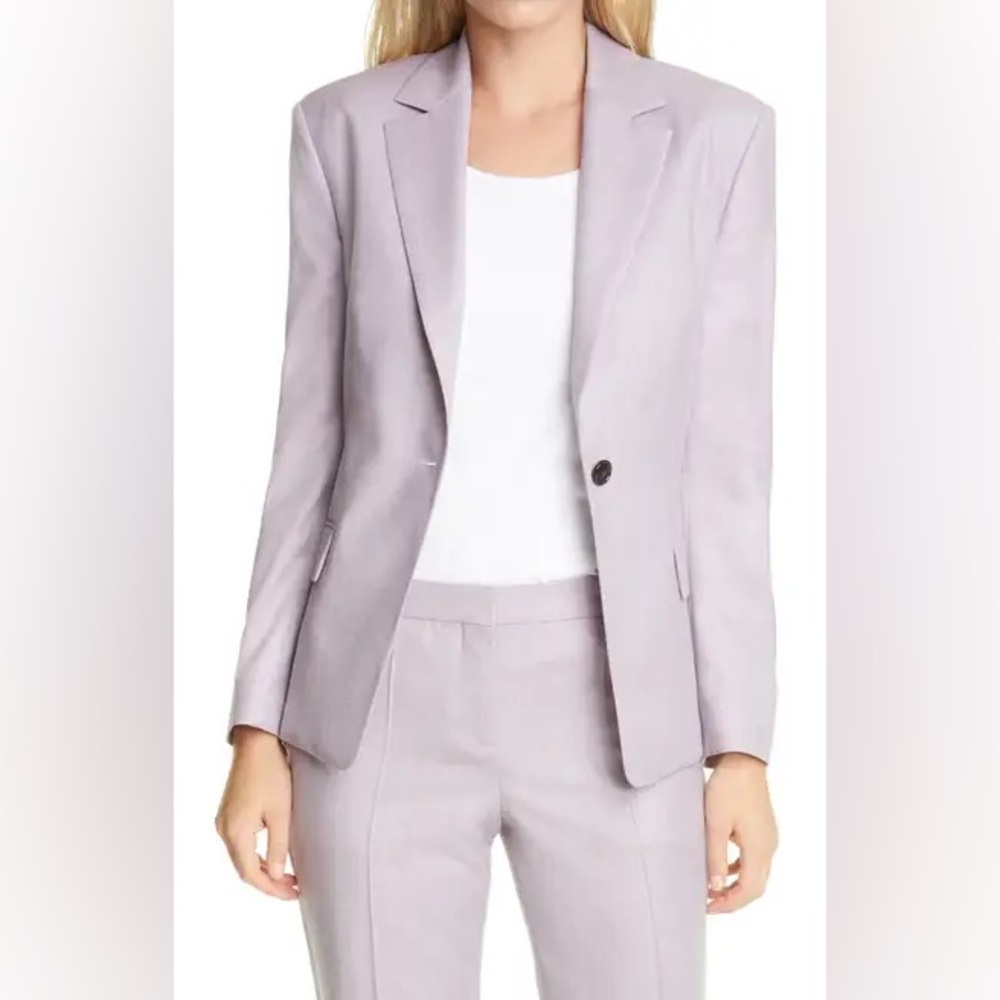 Hugo Boss Purple Suit